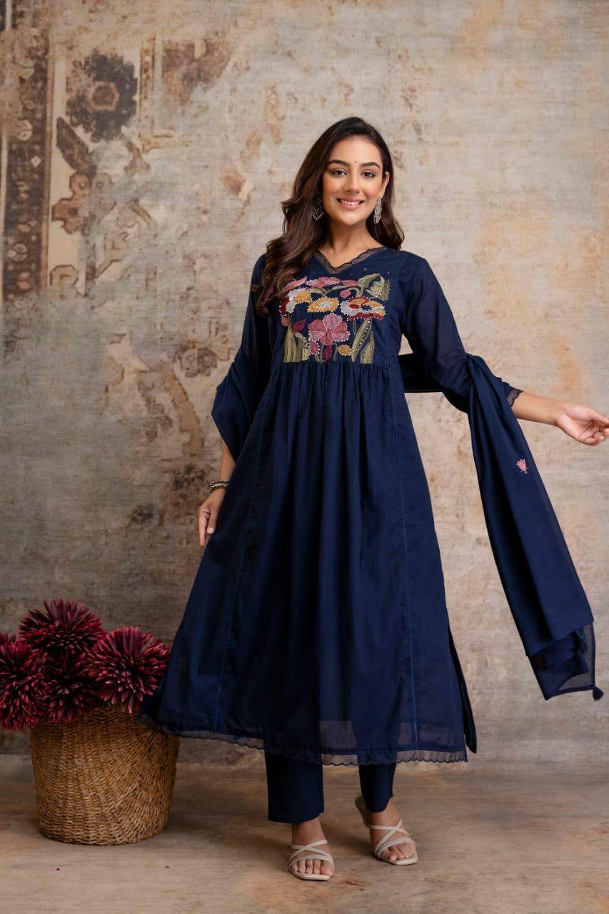 Naisha K 684 Cotton Wholesale Kurti market in Mumbai