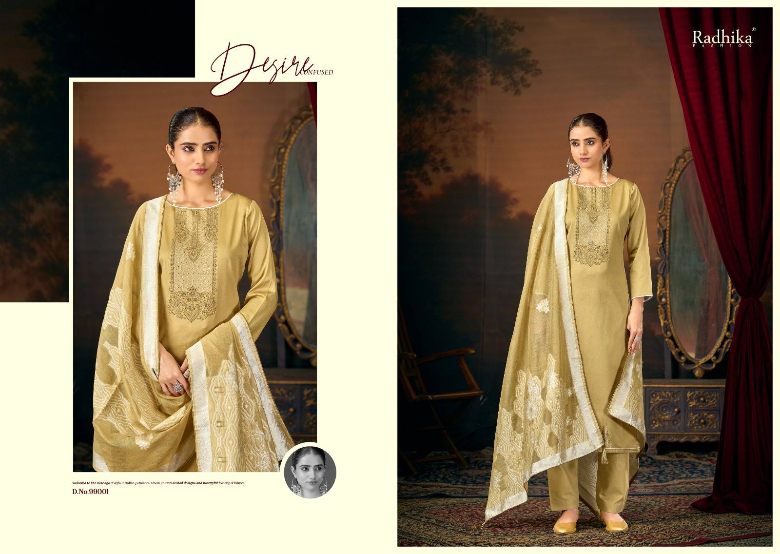 Radhika Azara Cycle Vol 5 Dress materials wholesale market in Jaipur