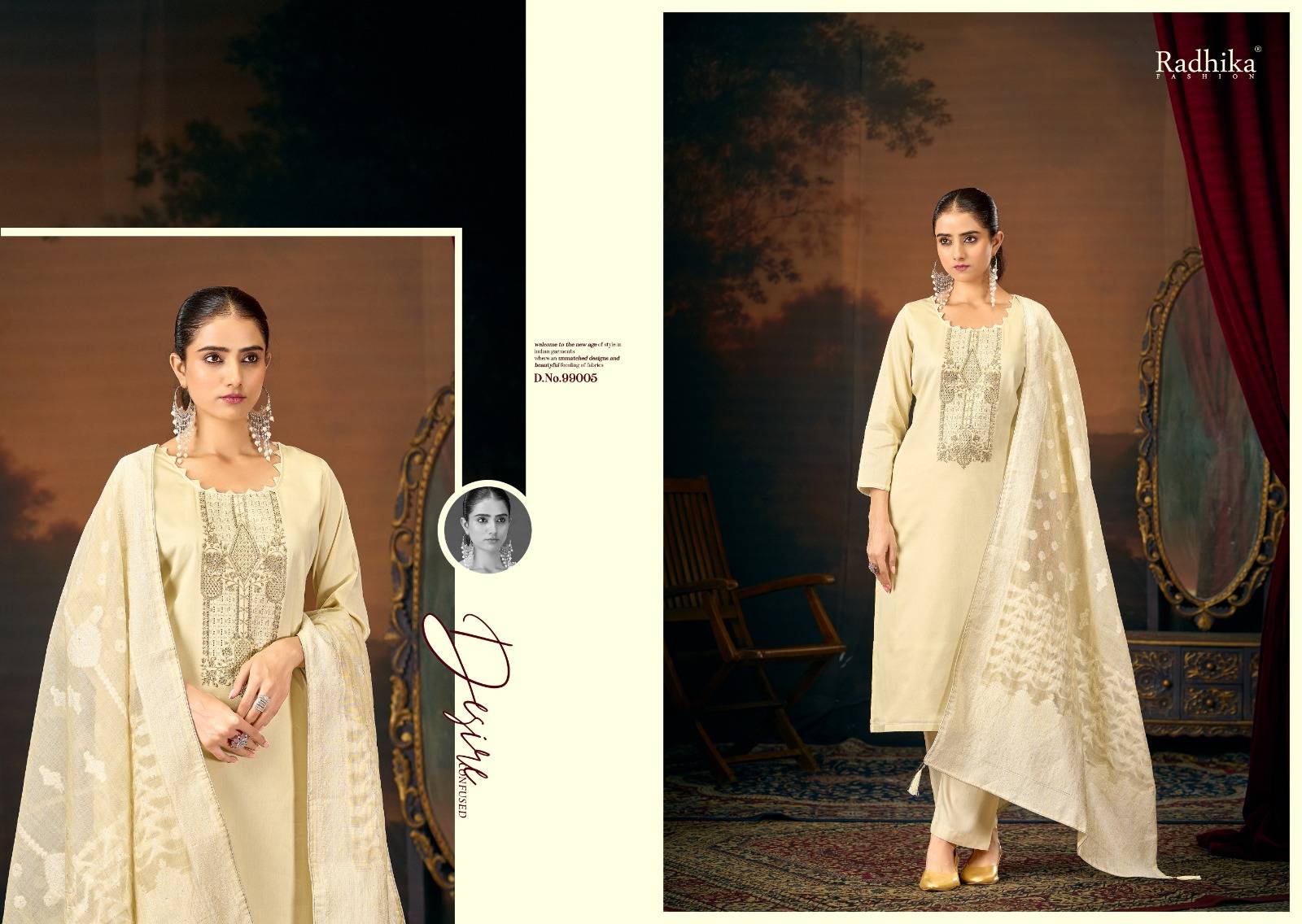 Radhika Azara Cycle Vol 5 Dress materials wholesale market in Jaipur