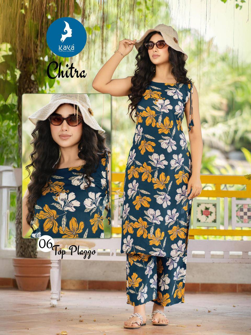Kaya chitra coord set Printed kurti wholesalers in Delhi