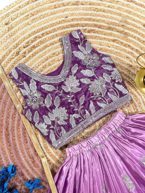 PRESENTING NEW DESIGNER Chinon Silk Children wear suppliers in Hyderabad