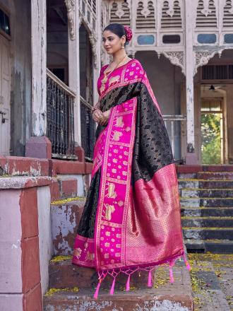 NANDITARANG SILK by SHREE SHYAM FASHION fancy designer Soft Silk fabric saree wholesale with Fancy latkan - wholesale export