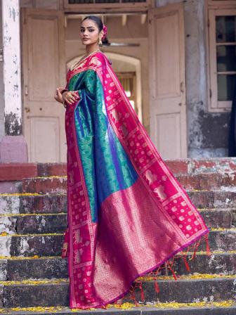 NANDITARANG SILK by SHREE SHYAM FASHION fancy designer Soft Silk fabric saree wholesale with Fancy latkan - wholesale export