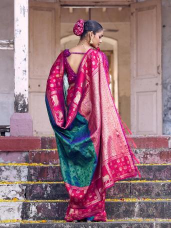 NANDITARANG SILK by SHREE SHYAM FASHION fancy designer Soft Silk fabric saree wholesale with Fancy latkan - wholesale export