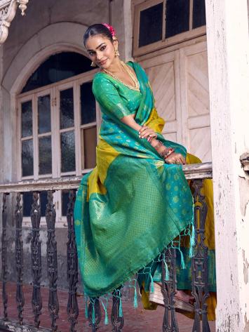 NANDITARANG SILK by SHREE SHYAM FASHION fancy designer Soft Silk fabric saree wholesale with Fancy latkan - wholesale export
