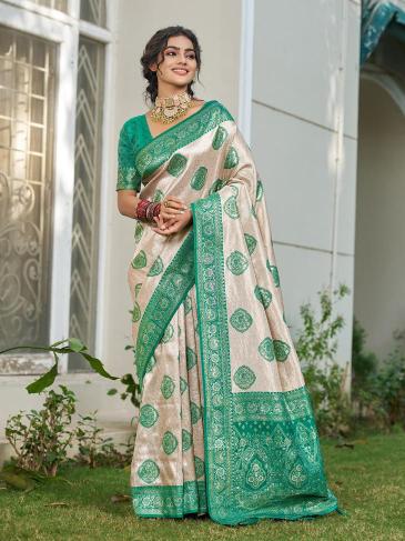 KUNDAN SILK by SHREE SHYAM FASHION fancy designer Soft SILK BLEND fabric saree wholesale with Fancy latkan