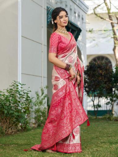 KUNDAN SILK by SHREE SHYAM FASHION fancy designer Soft SILK BLEND fabric saree wholesale with Fancy latkan