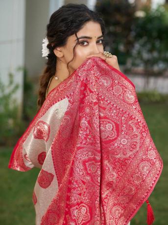 KUNDAN SILK by SHREE SHYAM FASHION fancy designer Soft SILK BLEND fabric saree wholesale with Fancy latkan