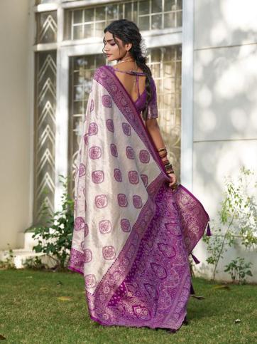 KUNDAN SILK by SHREE SHYAM FASHION fancy designer Soft SILK BLEND fabric saree wholesale with Fancy latkan