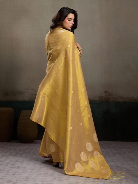 PRIYANSHI TISSUE SILK by SHREE SHYAM FASHION fancy designer Soft tissue silk fabric saree wholesale with Fancy latkan