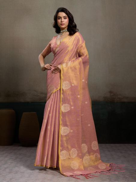 PRIYANSHI TISSUE SILK by SHREE SHYAM FASHION fancy designer Soft tissue silk fabric saree wholesale with Fancy latkan