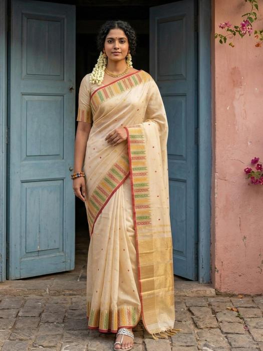 KANCHIPURAM by SHREE SHYAM FASHION fancy designer Soft Silk fabric saree wholesale with Fancy latkan