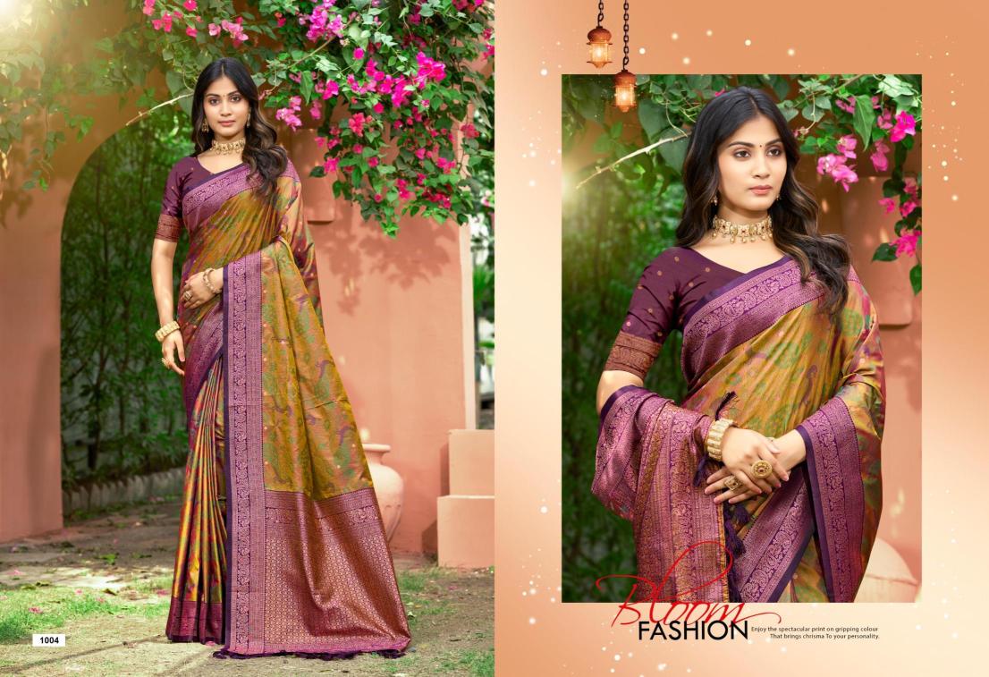 Bunawat - Panihari SIlk Sangam Prints SOFT SILK Woven Work Traditional Saree
