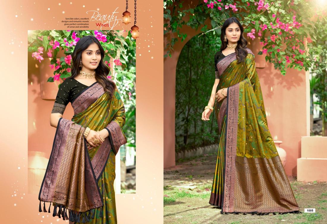Bunawat - Panihari SIlk Sangam Prints SOFT SILK Woven Work Traditional Saree