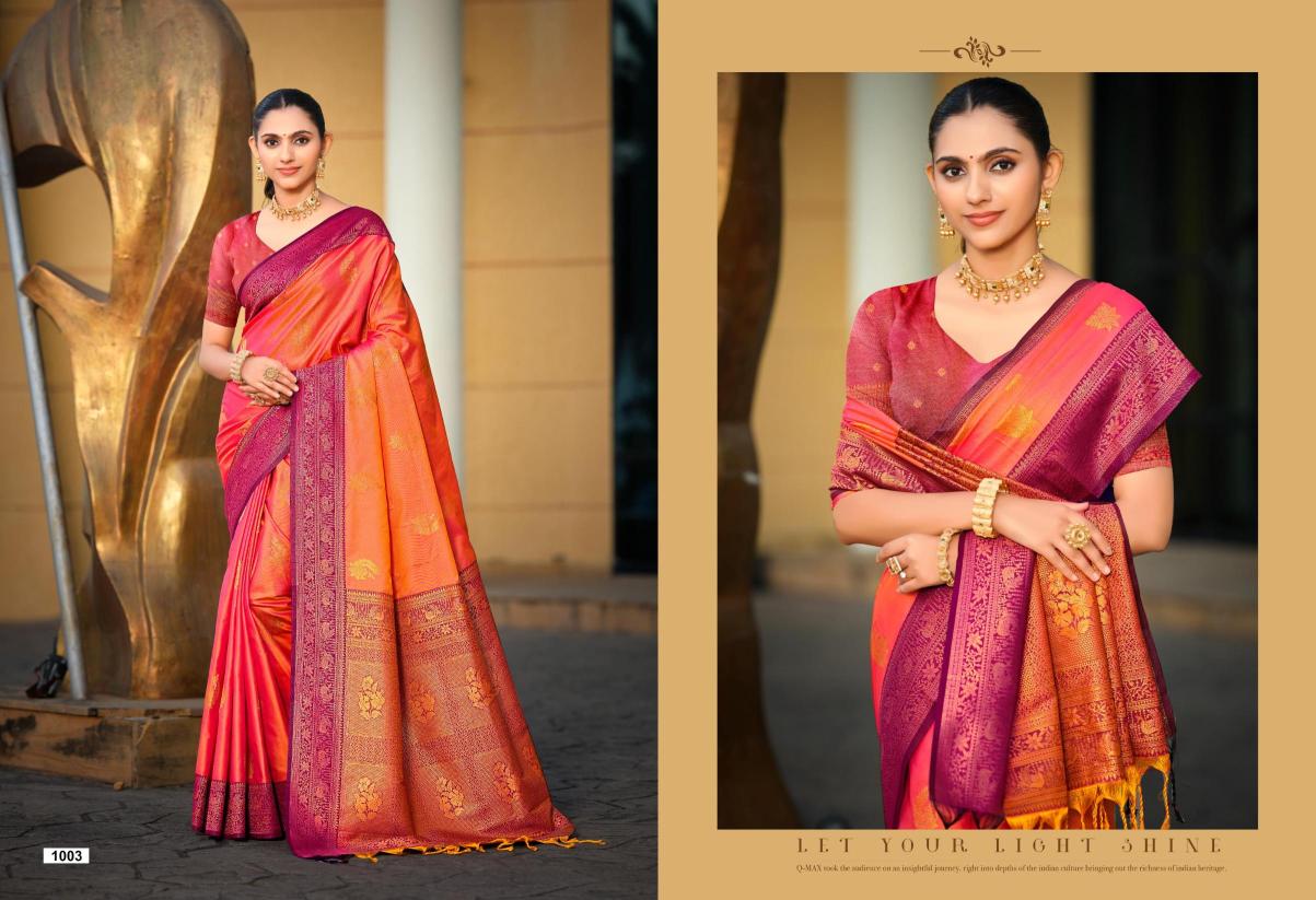Bunawat - MAMTA SILK Sangam Prints SOFT SILK Woven Work Traditional Saree