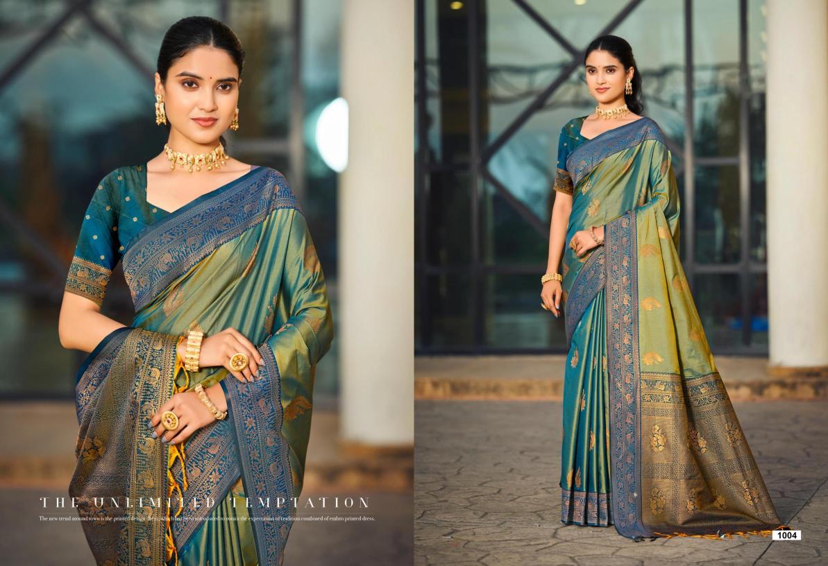Bunawat - MAMTA SILK Sangam Prints SOFT SILK Woven Work Traditional Saree