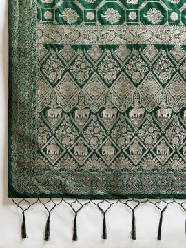 RAJWADA SILK VOL 2 by SHREE SHYAM FASHION fancy designer Soft SILK BLEND fabric saree wholesale with Fancy latkan