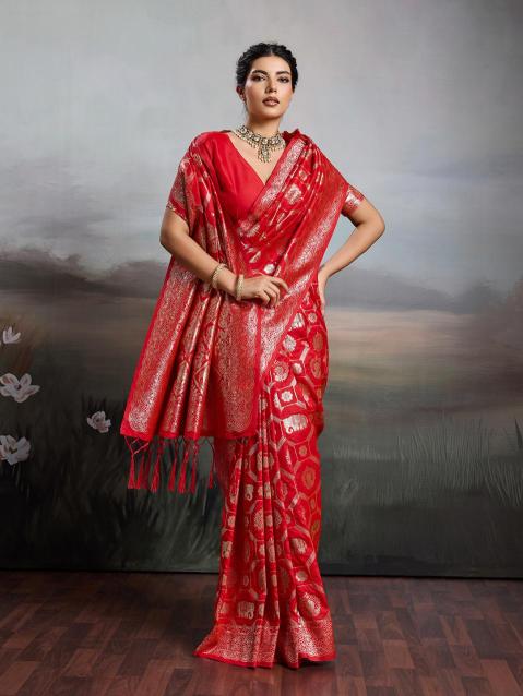RAJWADA SILK VOL 2 by SHREE SHYAM FASHION fancy designer Soft SILK BLEND fabric saree wholesale with Fancy latkan