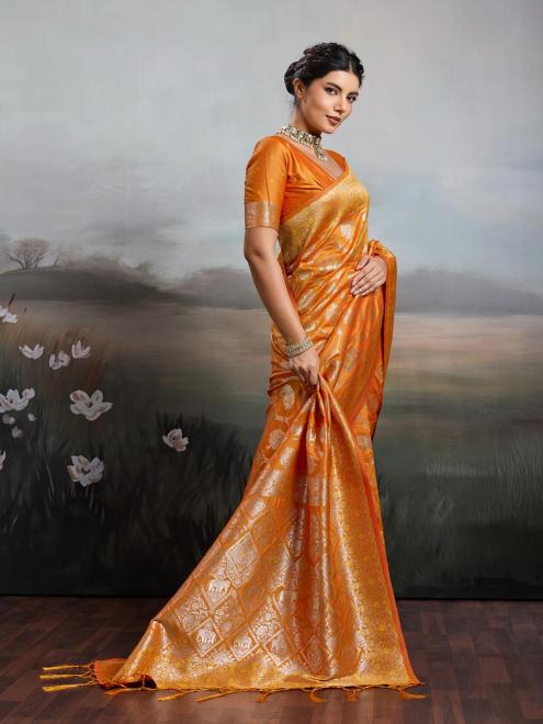 RAJWADA SILK VOL 2 by SHREE SHYAM FASHION fancy designer Soft SILK BLEND fabric saree wholesale with Fancy latkan