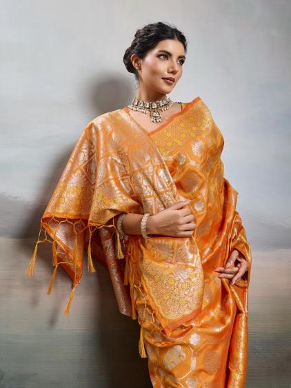 RAJWADA SILK VOL 2 by SHREE SHYAM FASHION fancy designer Soft SILK BLEND fabric saree wholesale with Fancy latkan