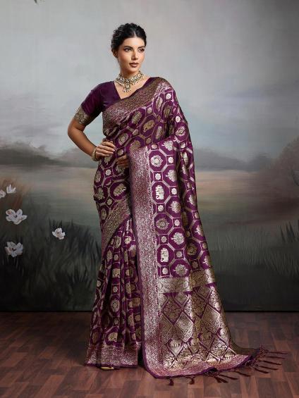 RAJWADA SILK VOL 2 by SHREE SHYAM FASHION fancy designer Soft SILK BLEND fabric saree wholesale with Fancy latkan