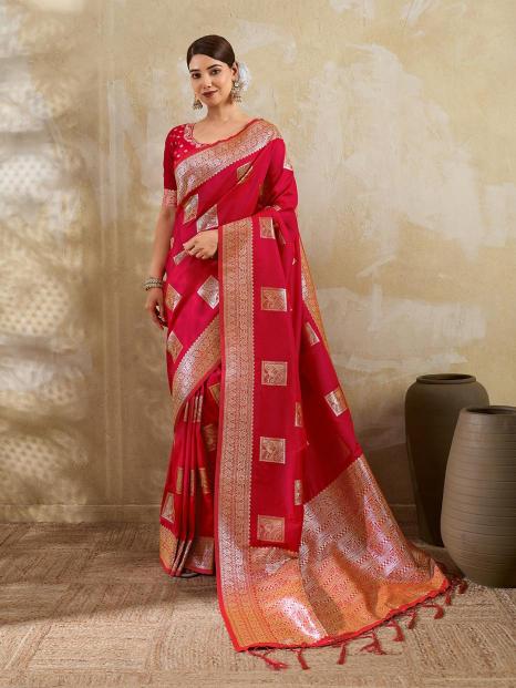 RAJWADA SILK VOL 3 by SHREE SHYAM FASHION fancy designer Soft SILK BLEND fabric saree wholesale with Fancy latkan