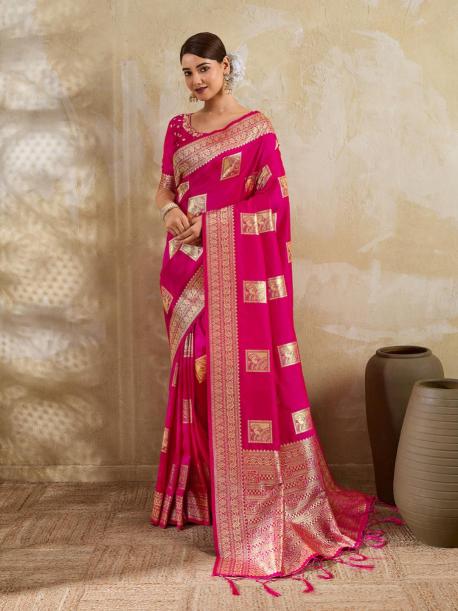 RAJWADA SILK VOL 3 by SHREE SHYAM FASHION fancy designer Soft SILK BLEND fabric saree wholesale with Fancy latkan