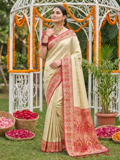Kanika Silk by SHREE SHYAM FASHION fancy designer Banarasi Silk fabric wedding saree wholesale with Fancy latkan
