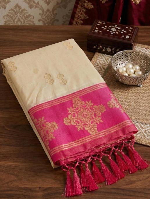 MEERA SILK by SHREE SHYAM FASHION fancy designer Soft Silk fabric WEDDING WEAR saree wholesale with Fancy latkan