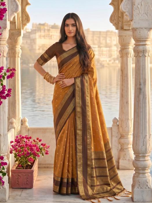KASHI SILK by SHREE SHYAM FASHION fancy designer Soft Silk fabric saree wholesale with Fancy latkan