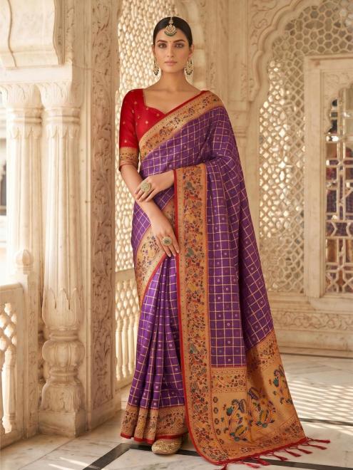 KALANIDHI SILK by SHREE SHYAM FASHION fancy designer Banarasi Soft Silk fabric saree wholesale with Fancy latkan