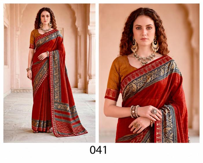Bunawat - Pankhuri Sangam Prints cotton Woven Work Traditional Saree