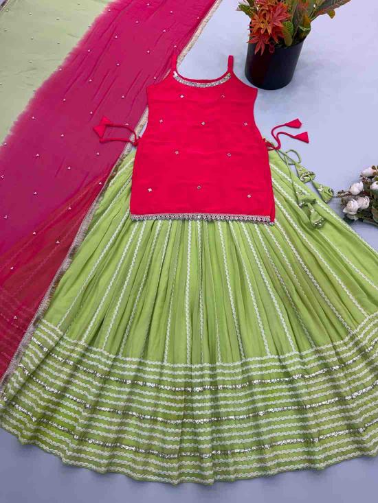 Pink Wholesale bridal lehenga choli in Patan
