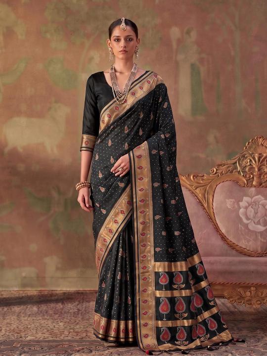KASHVI SILK by SHREE SHYAM FASHION fancy designer Soft Silk fabric saree wholesale with Fancy latkan
