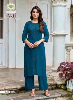 Passion tree rinkle vol-1 catlouges kurtis wholesale in surat