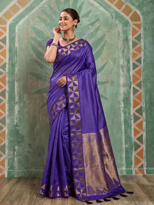 KATHAKALI by SHREE SHYAM FASHION fancy designer Art Silk FABRIC WITH saree wholesale with Fancy latkan AND FANCY ZARI BORDAR