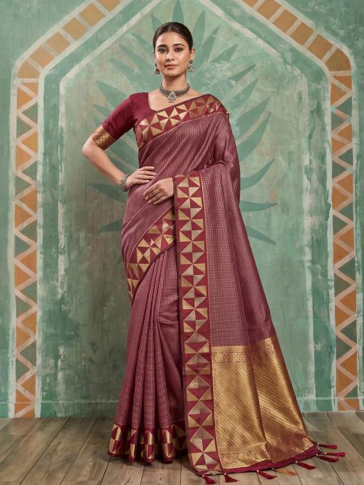KATHAKALI by SHREE SHYAM FASHION fancy designer Art Silk FABRIC WITH saree wholesale with Fancy latkan AND FANCY ZARI BORDAR