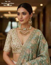 Premium Heritage Necklace  Indian jewellery market