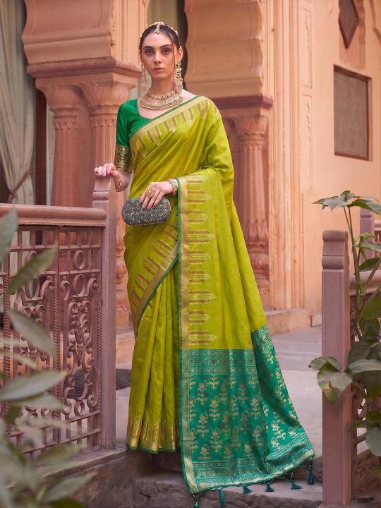 DOLA SILK by SHREE SHYAM FASHION fancy designer Soft Silk fabric saree wholesale with Fancy latkan