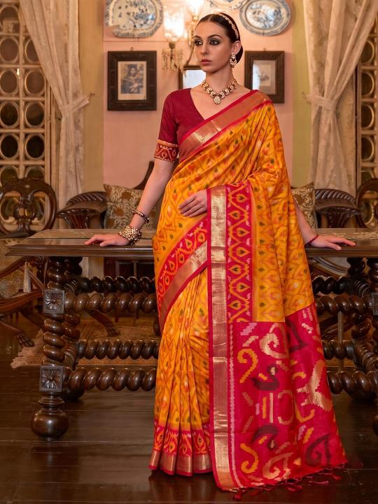 ADISHREE SILK by SHREE SHYAM FASHION fancy designer Soft Silk fabric saree wholesale with Fancy latkan