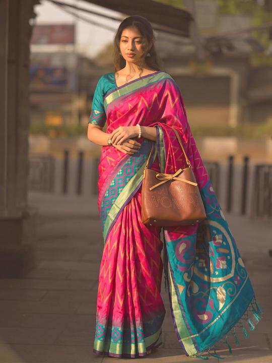 INDRANI SILK by SHREE SHYAM FASHION fancy designer Soft Silk fabric saree wholesale with Fancy latkan