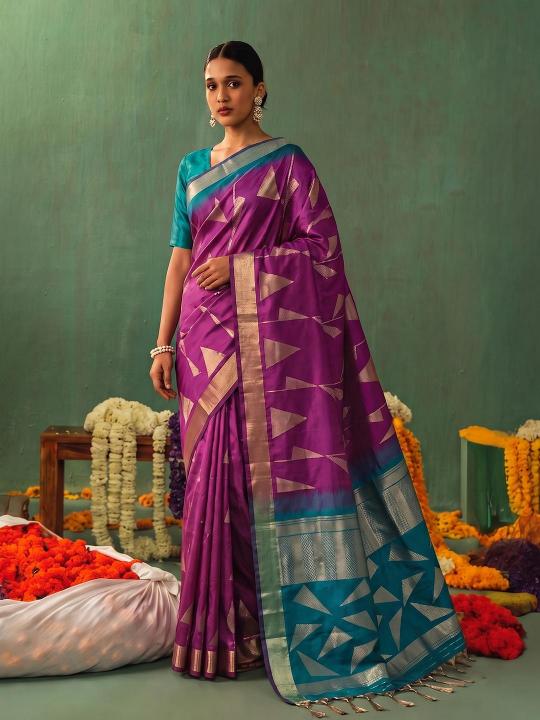 KAIRA SILK by SHREE SHYAM FASHION fancy designer Soft Silk fabric saree wholesale with Fancy latkan