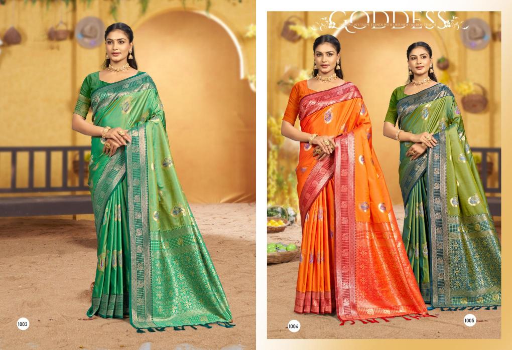 Bunawat - RANGRAZ-03 Sangam Prints Soft Silk Woven Work Traditional Saree