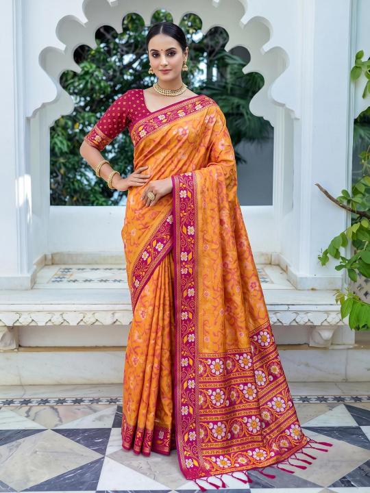 ZAMKUDI VOL 2 by SHREE SHYAM FASHION fancy designer Soft Silk fabric saree wholesale with Fancy latkan