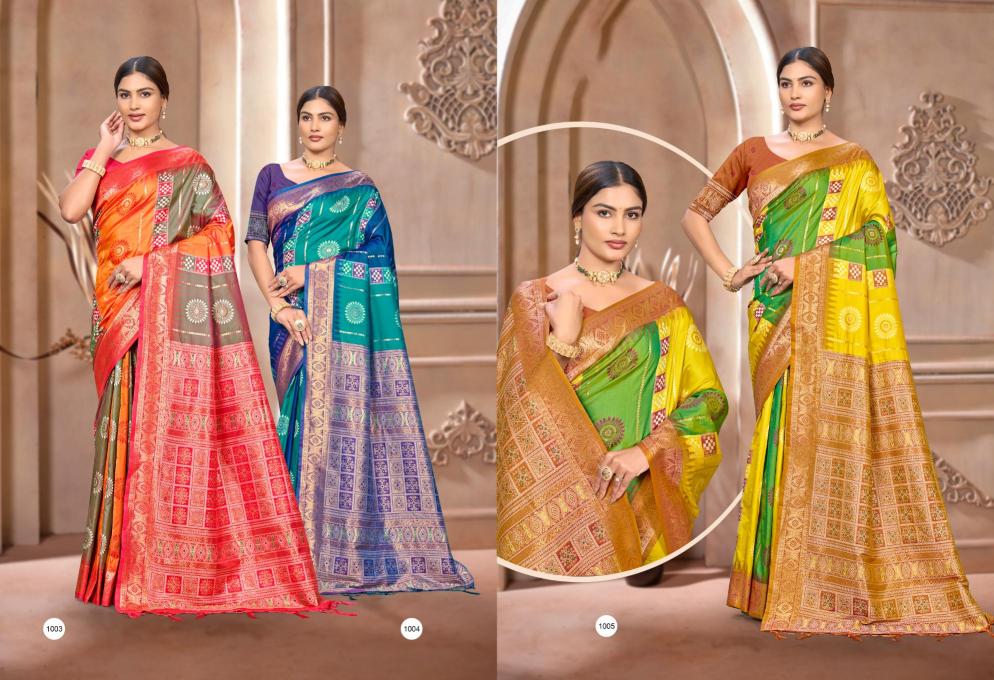 Bunawat - SILK INDIA 02 Sangam Prints Soft Silk Woven Work Traditional Saree